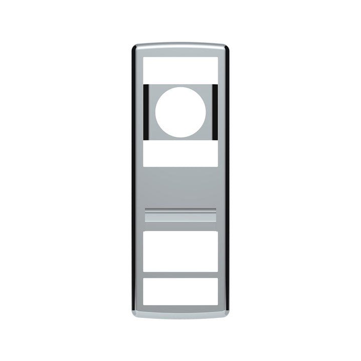 Chrome Door Switch Cover With Power Windows/Mirrors/Door Locks For 2018-2024 Freightliner Cascadia - Driver
