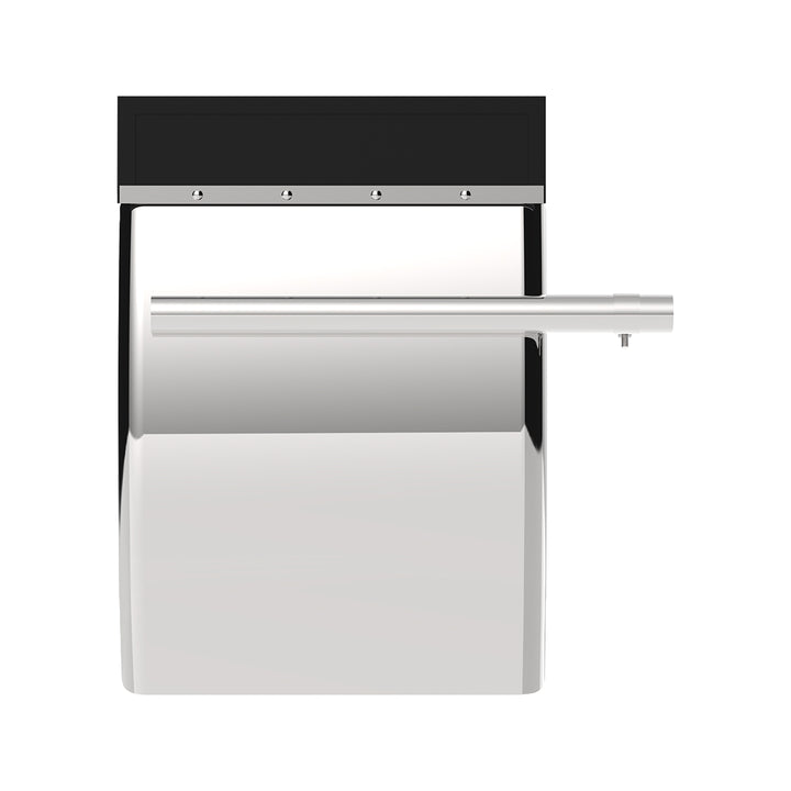 24" X 27" 430 Stainless Quarter Fender With Tube Bracket Set (Pair)