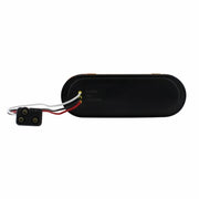 10 LED 6" Oval Turn Signal Light - Amber LED/Amber Lens