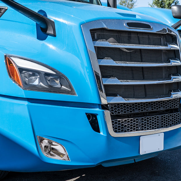 Chrome High Power LED Fog Light For 2018-2024 Freightliner Cascadia - Passenger