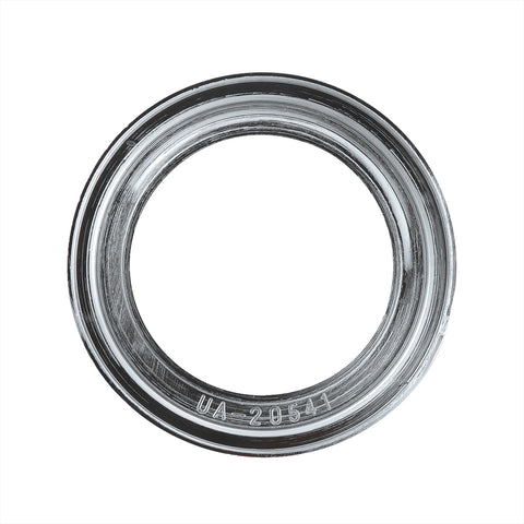Chrome Small Gauge Bezel With Visor For Freightliner