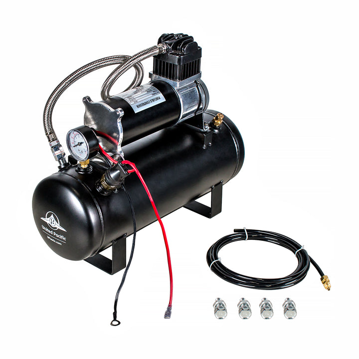 Heavy Duty 12V 150 PSI Air Compressor &amp; Tank Kit - Competition Series