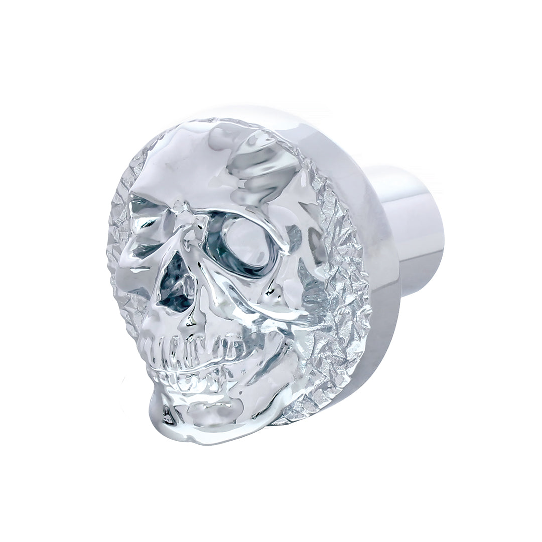 1/2"-13 Thread-On Skull Shift Knob - Chrome