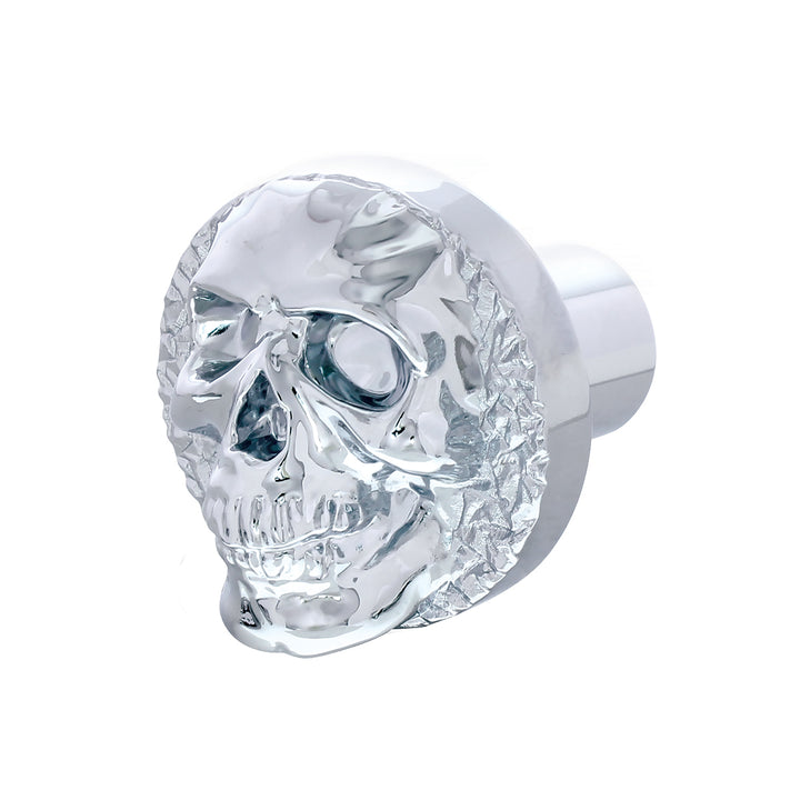 1/2"-13 Thread-On Skull Shift Knob - Chrome