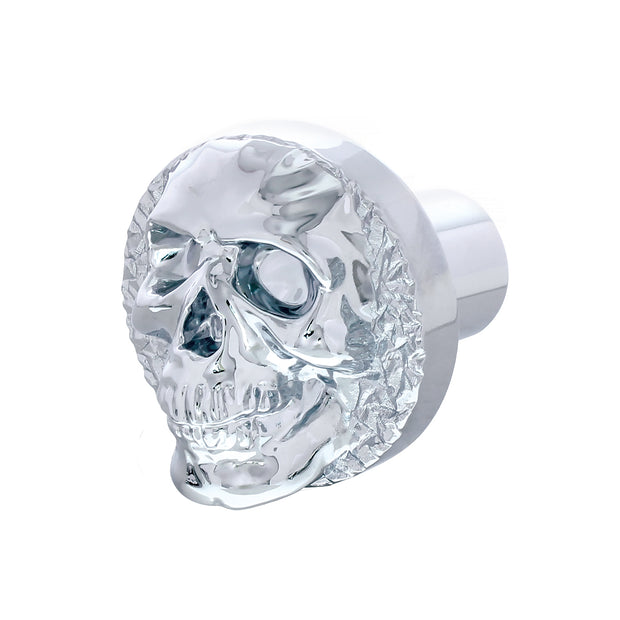 1/2"-13 Thread-On Skull Shift Knob - Chrome