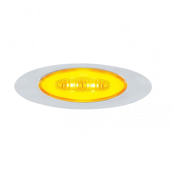 6 LED M5 Millennium GloLight (Clearance/Marker) - Amber LED/Amber Lens