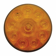 10 LED 4" Turn Signal Light - Amber LED/Amber Lens