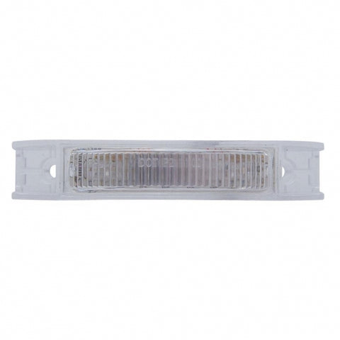 7 LED Rectangular Light (Clearance/Marker) - Amber LED/Clear Lens