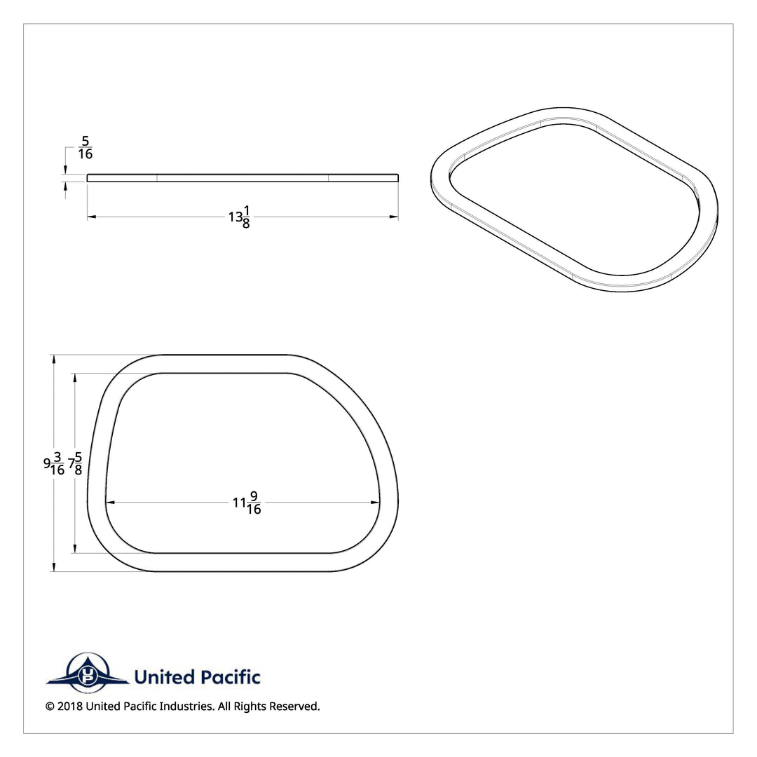 Chrome Exterior View Window Trim For Freightliner Columbia (2004-2011) &amp; Century (1996-2010)