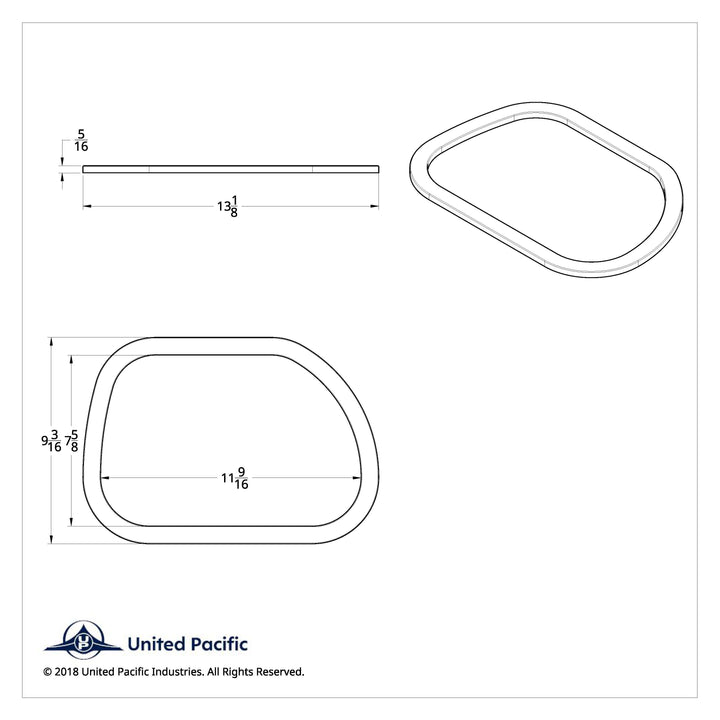 Chrome Exterior View Window Trim For Freightliner Columbia (2004-2011) &amp; Century (1996-2010)