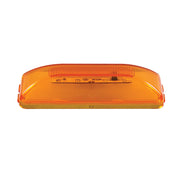 10 LED Rectangular GloLight (Clearance/Marker) - Amber LED/Amber Lens
