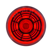 4 LED 2-1/2" Round Abyss Light (Clearance/Marker) - Red LED/Red Lens