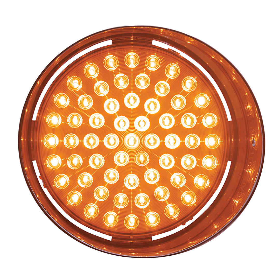 61 LED Freightliner Daytime Running Light (Passenger) - Amber LED/Amber Lens