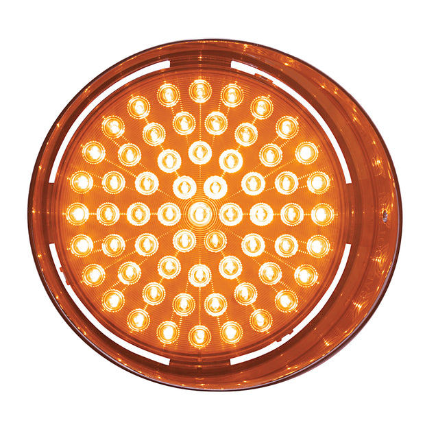 61 LED Freightliner Daytime Running Light (Passenger) - Amber LED/Amber Lens