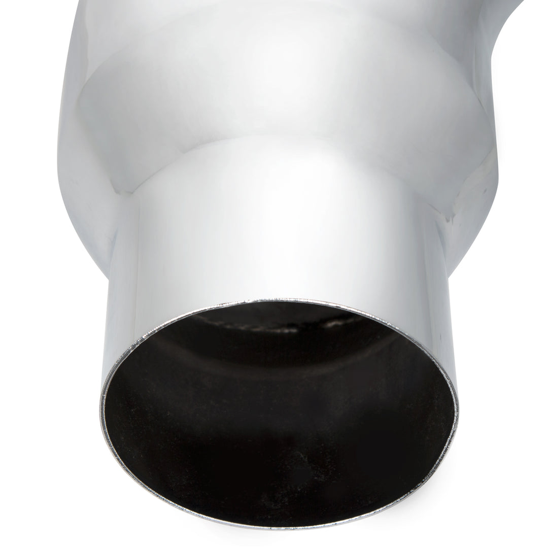 Chrome 58 Degree Angled Exhaust Elbow For Peterbilt 379 - 7" OD To 5" OD