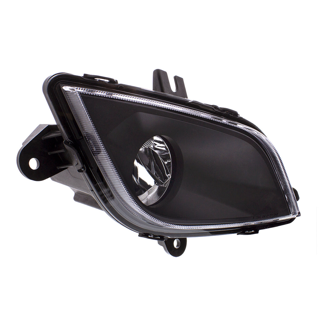 Black High Power LED Fog Light For 2018-2024 Freightliner Cascadia - Passenger