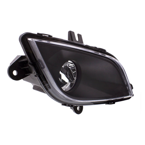 Black High Power LED Fog Light For 2018-2024 Freightliner Cascadia - Passenger