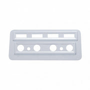 Chrome Plastic Light Switch & Indicator Trim For 2002-2005 Kenworth W900/T800/T600/T2000