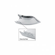 28.35" Chrome Bumper End For Freightliner M2-112 - Driver