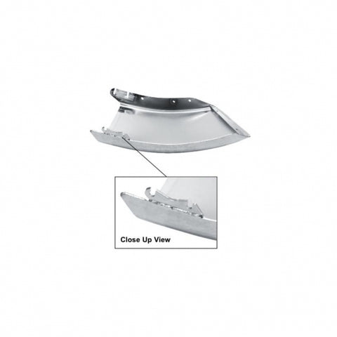 28.35" Chrome Bumper End For Freightliner M2-112 - Driver