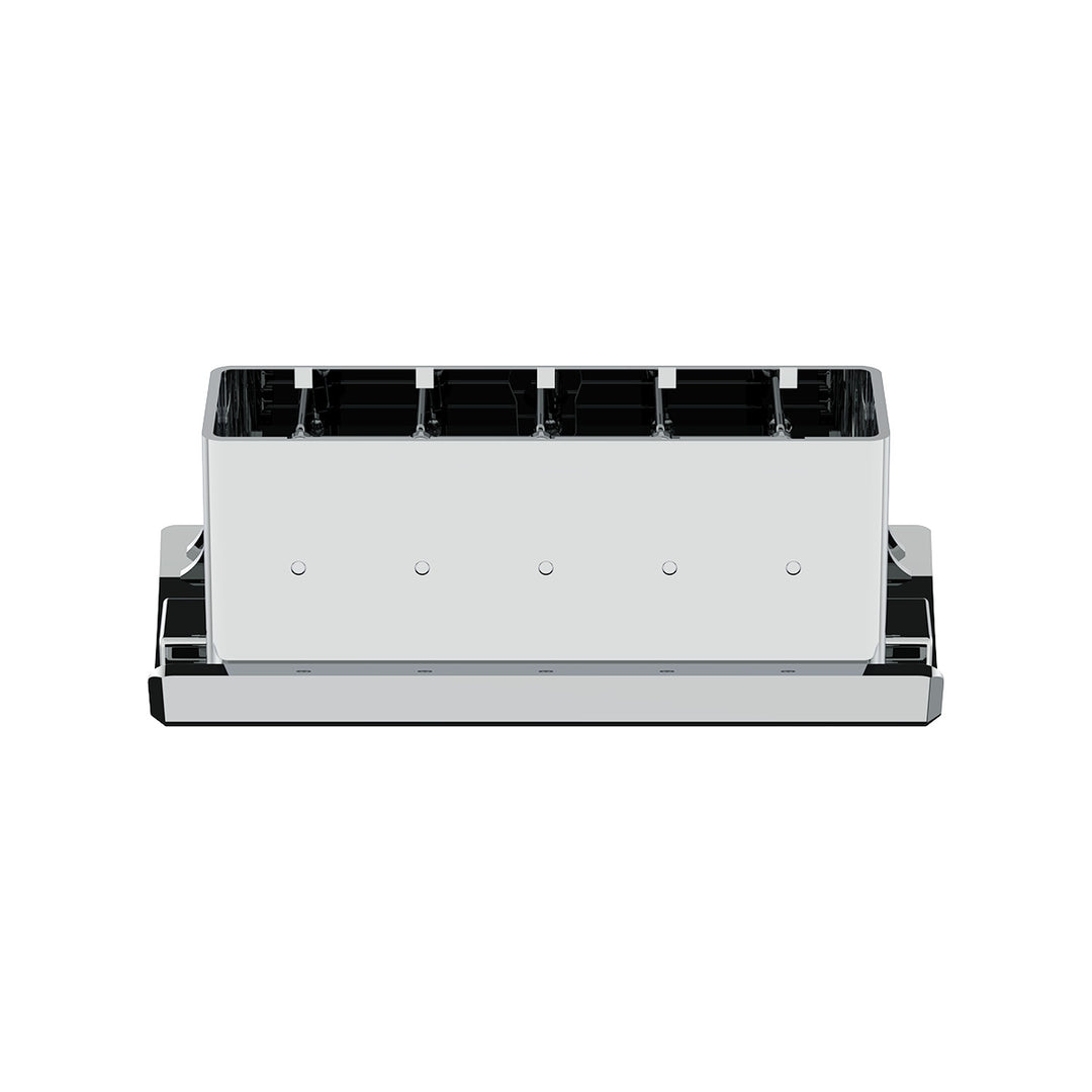 Chrome Plastic A/C Vent For 2008-2017 Freightliner Cascadia - Center/Adjustable