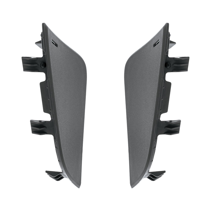 Black Tow Hook Access Covers For 2018-2024 Freightliner Cascadia (Pair)