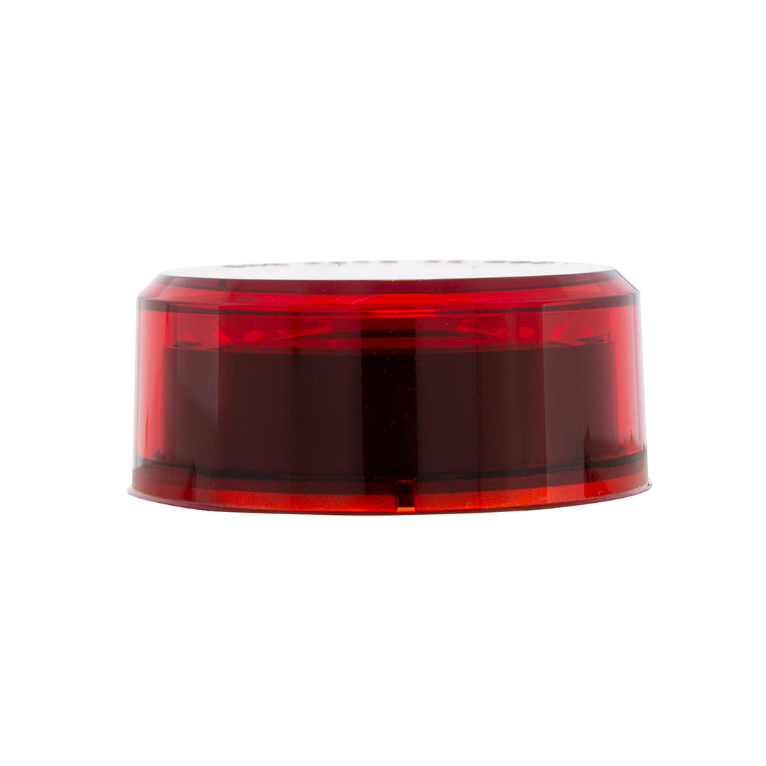 4 LED 2" Round Abyss Light (Clearance/Marker) - Red LED/Red Lens