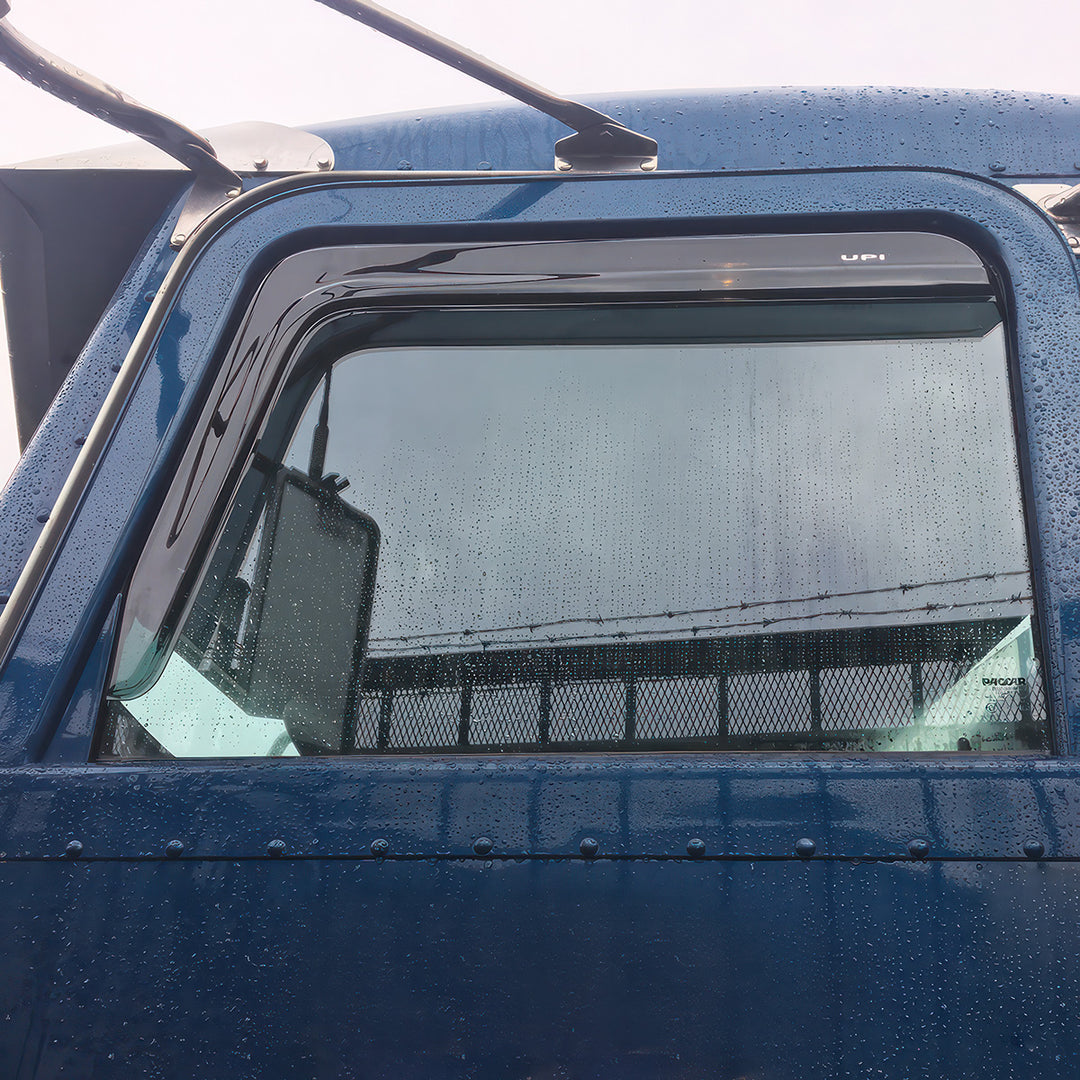 Window Vent Visor For Peterbilt 379 - Smoke (Pair)