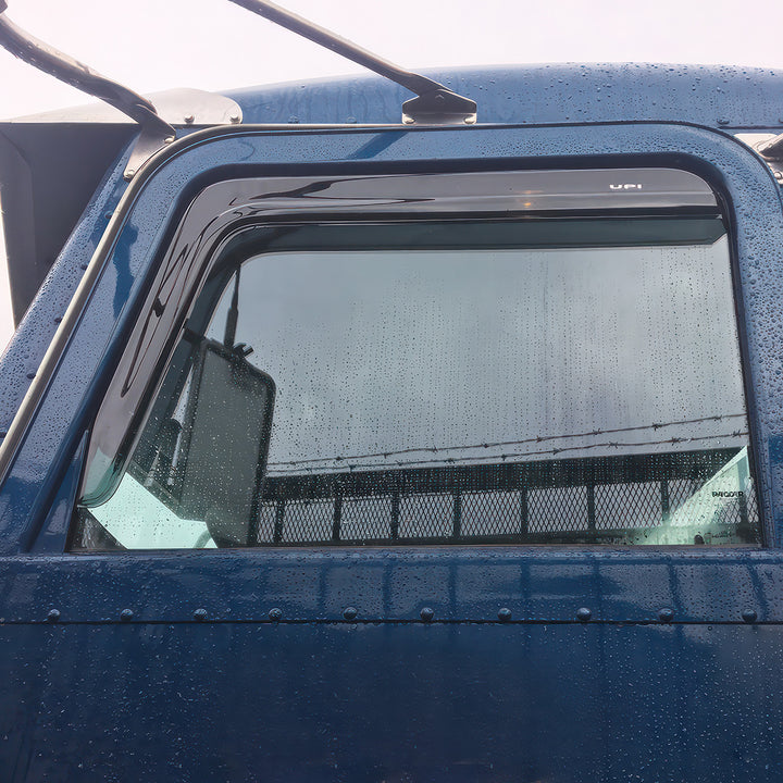 Window Vent Visor For Peterbilt 379 - Smoke (Pair)