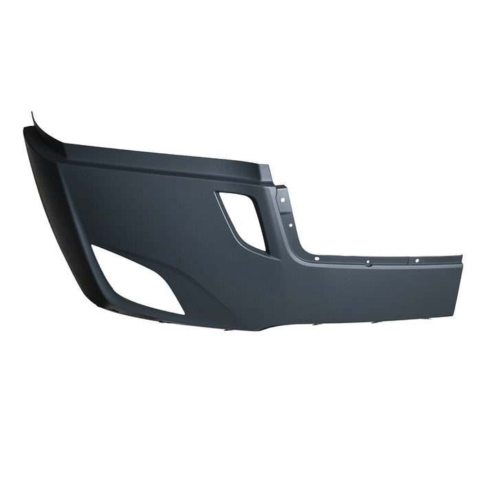Bumper Cover With Fog Light Opening &amp; Deflector Holes For 2018-2023 FL Cascadia - Passenger