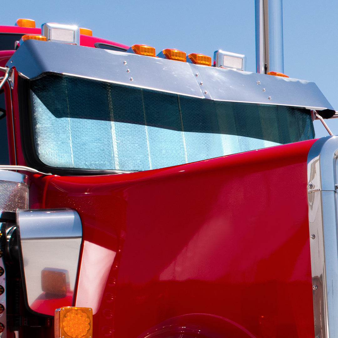 Windshield Sunshade For Kenworth T800 (1987-2015) &amp; W900 (1998-2019)