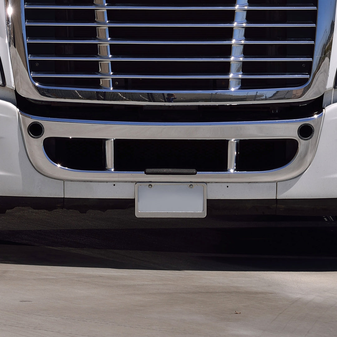 Chrome Center Bumper Trim For 2008-2017 Freightliner Cascadia