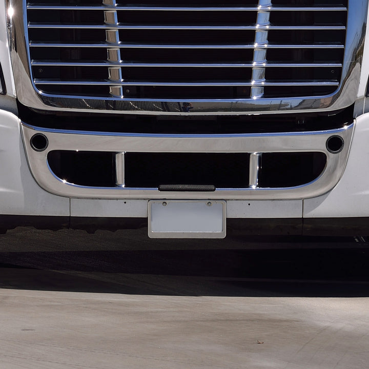 Chrome Center Bumper Trim For 2008-2017 Freightliner Cascadia