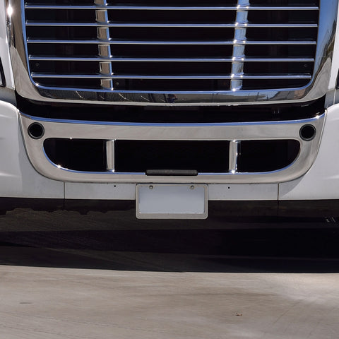 Chrome Center Bumper Trim For 2008-2017 Freightliner Cascadia