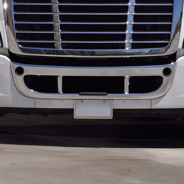 Chrome Center Bumper Trim For 2008-2017 Freightliner Cascadia