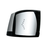 Hood Mirror Assembly W/LED Lights On Mirror Cover & Glass For 2018-2024 Volvo VNL - Driver