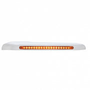 19 Amber LED Front Fender Cover For Peterbilt 388 (2008-2015) & 389 (2008-2023)-Amber Lens - Driver
