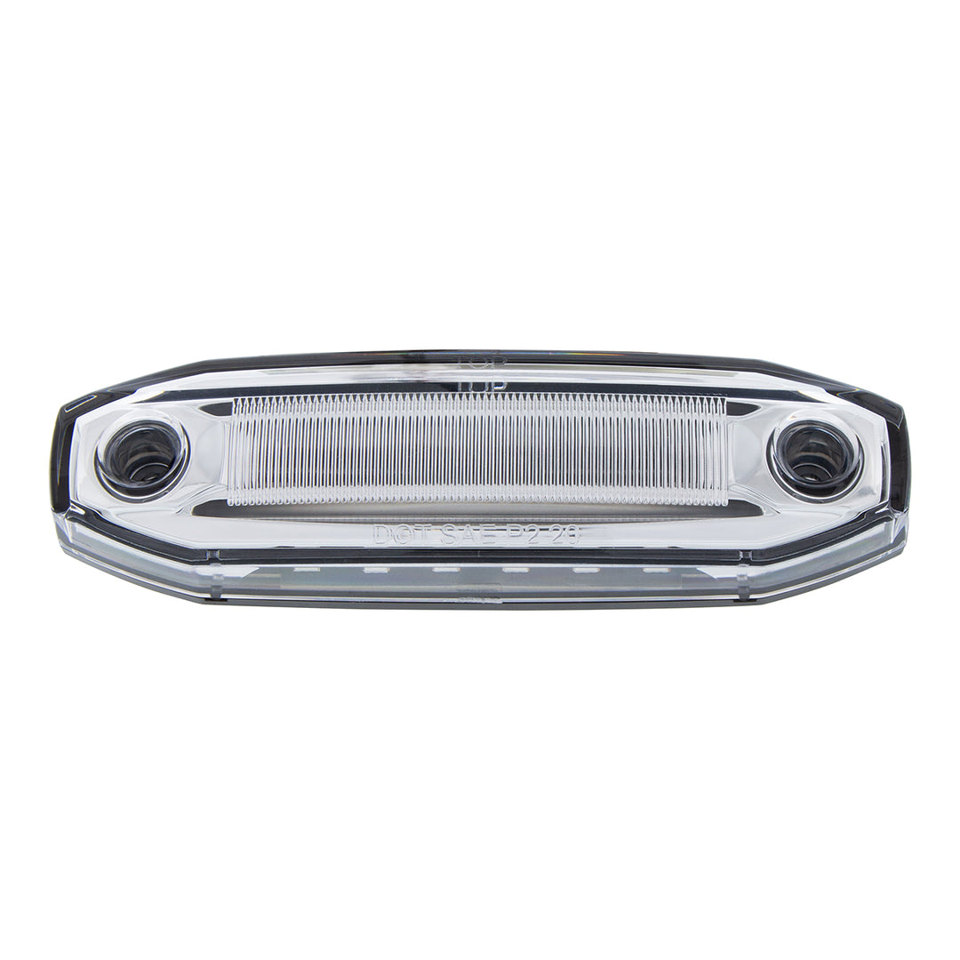 6 Red LED Light (Clearance/Marker) With 6 Blue LED Side Ditch Light