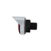 3 High Power LED 1" Light (Clearance/Marker) With Visor - Red LED/Red Lens