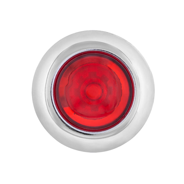 LED Single Function ArcBlast 3/4" Mini Light (Clearance/Marker) - Red LED/Red Lens