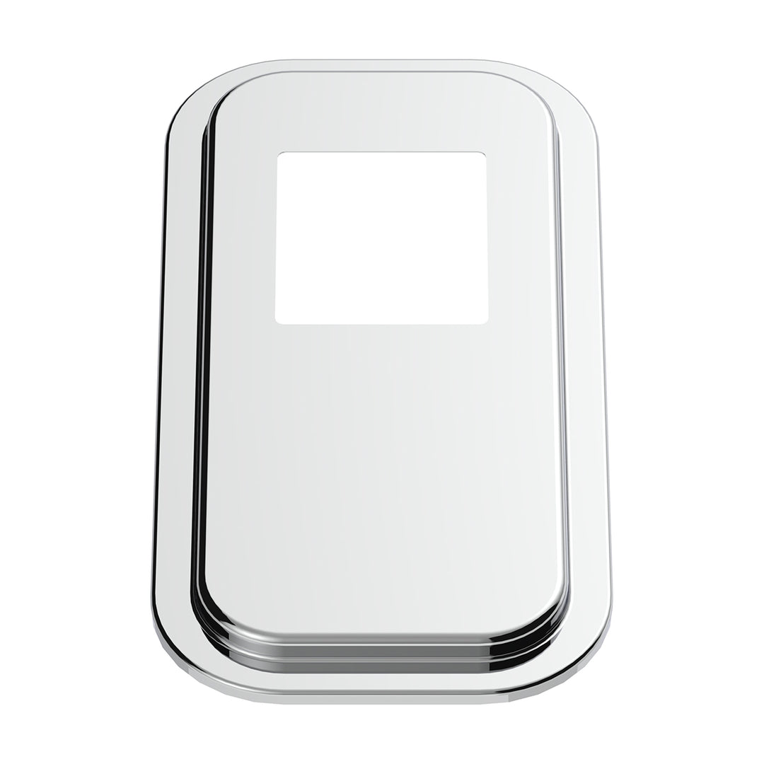 Peterbilt Stainless Steel Shift Plate Cover - Short Hood
