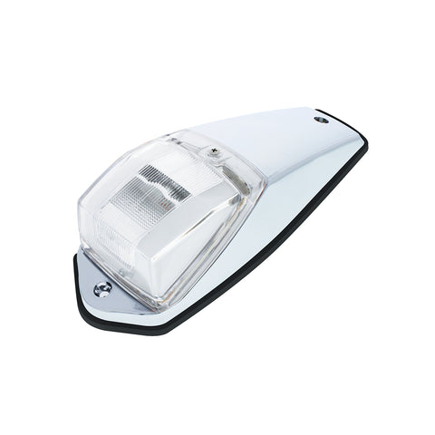 24 LED GloLights Square Cab Light Kit - Amber LED/Clear Lens