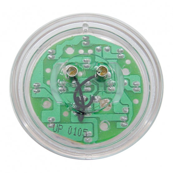 13 LED 2-1/2" Round Light (Clearance/Marker) - Amber LED/Clear Lens