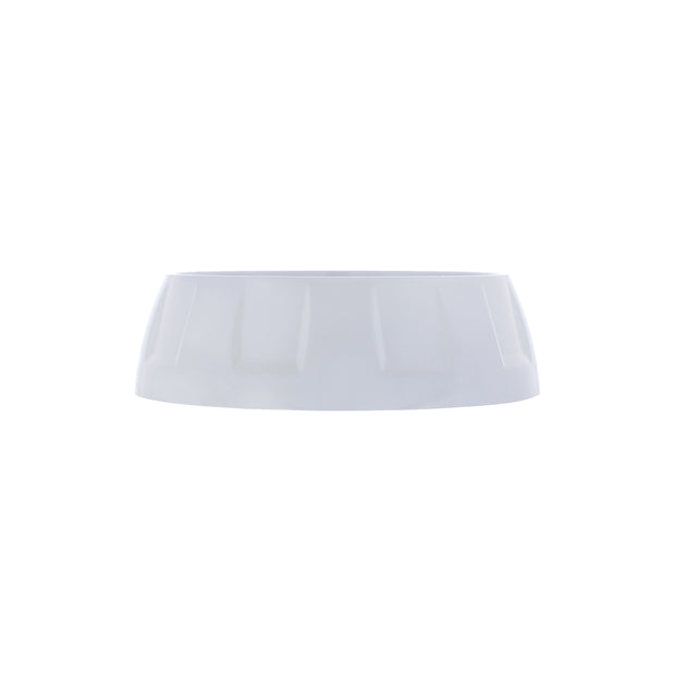 Steering Wheel Horn Bezel - Pearl White