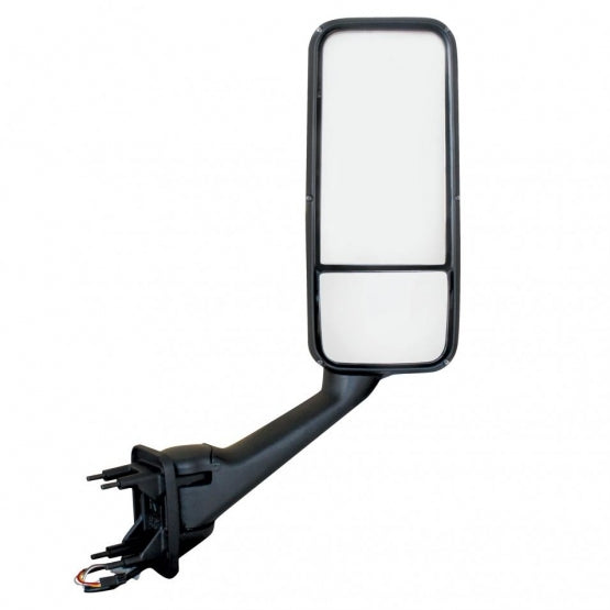 Chrome Heated Mirror Assembly For Peterbilt 387/587 &amp; Kenworth T2000/T700 - Passenger
