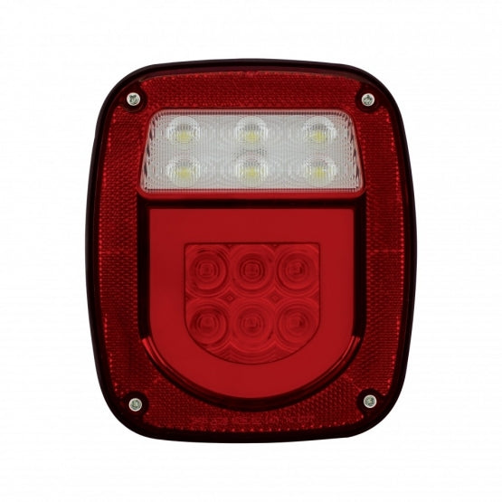 LED GloLight Universal Combination Tail Light With License Light (Card)