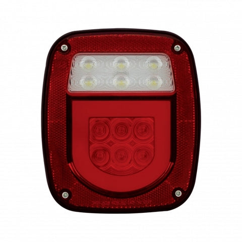 LED GloLight Universal Combination Tail Light With License Light (Card)