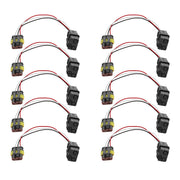 3-Way Molded Female Bullet Plug To 3-Way TE AMP Style 1.5mm Plug adapter (10 Pcs)