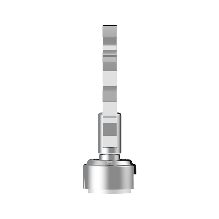 Thread-On Knuckle Gearshift Knob With Chrome 13/15/18 Speed Adapter - Chrome