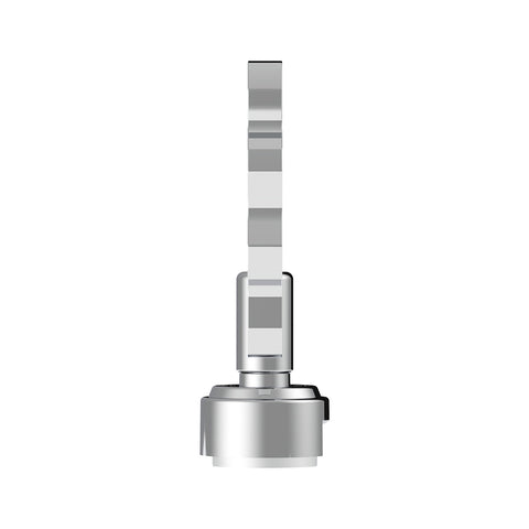 Thread-On Knuckle Gearshift Knob With Chrome 13/15/18 Speed Adapter - Chrome